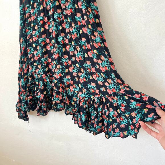 Free People - Printed Adella Mini Slip Dress - Picture 3 of 12